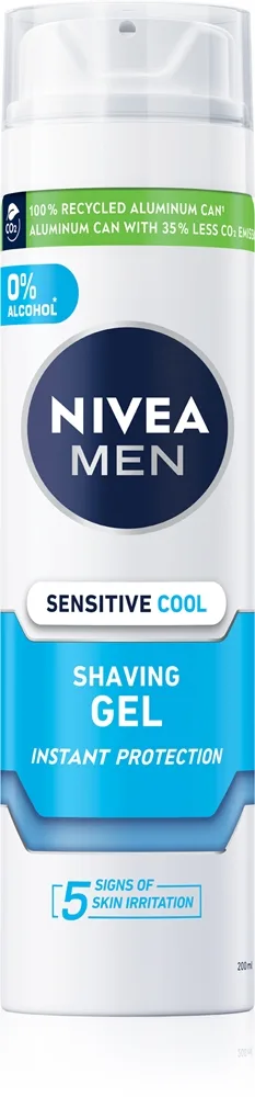 Nivea Men Sensitive Barbergel til mænd 200 ml