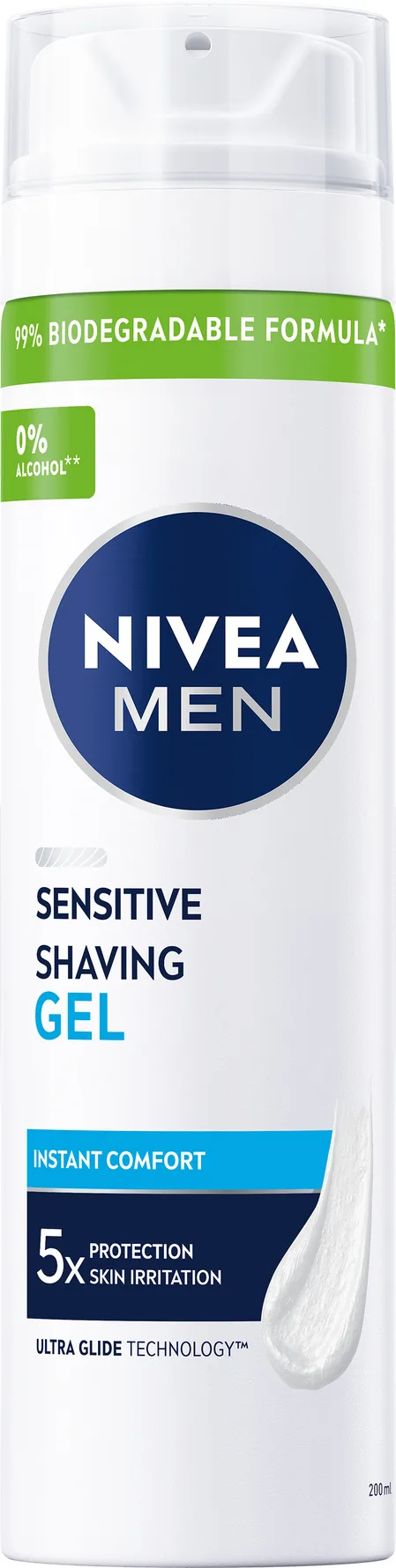NIVEA MEN Sensitive Shaving Gel 200ml