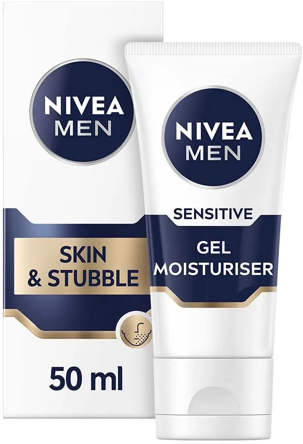 Nivea Men Sensitive Skin & Stubble Gel Moisturiser 50ml