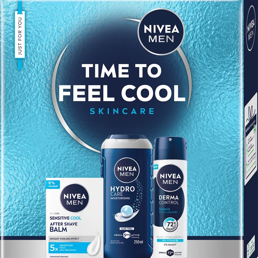 NIVEA MEN Time to Feel Cool lahjasetti miehille