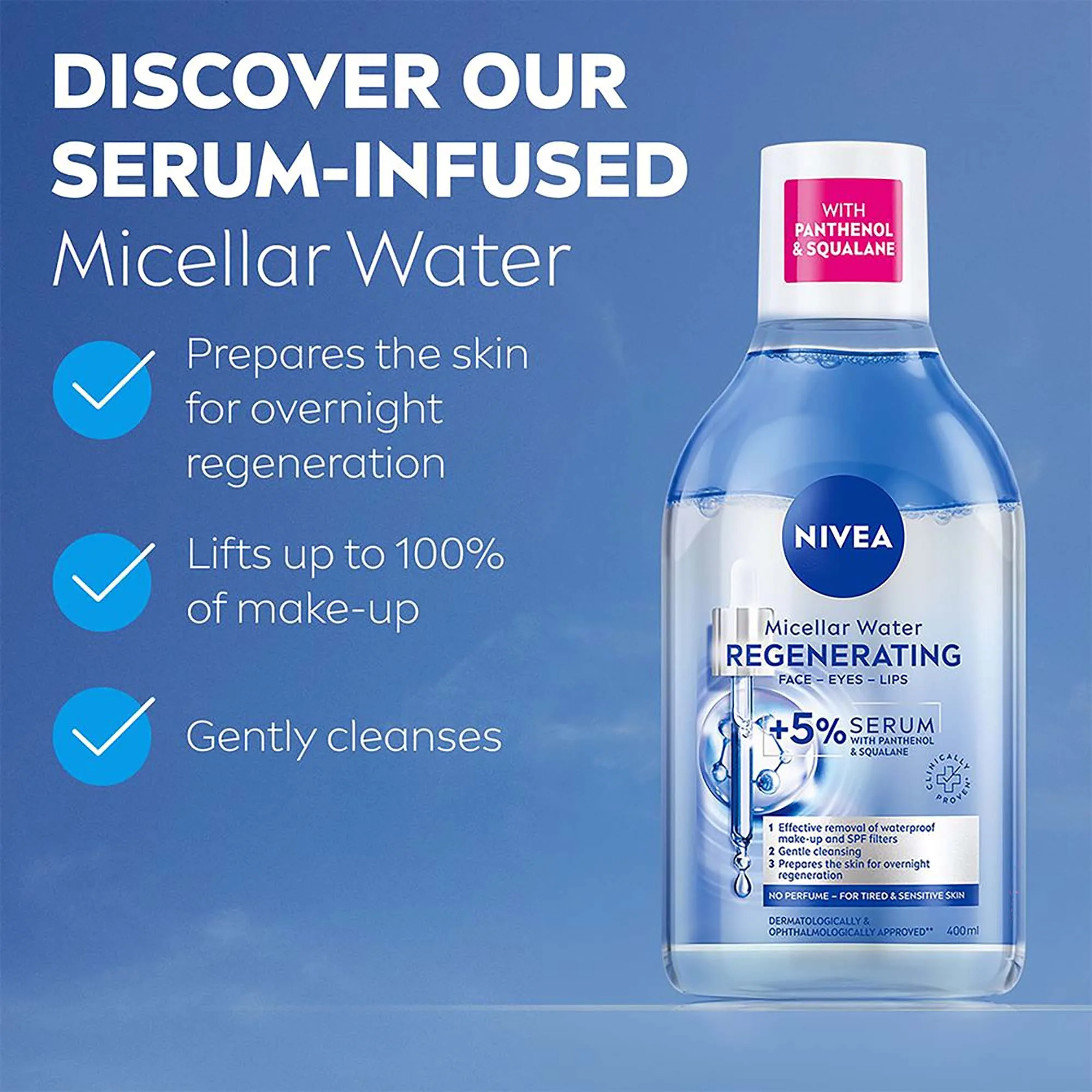 NIVEA Regenerating Micellar Water 400 ml