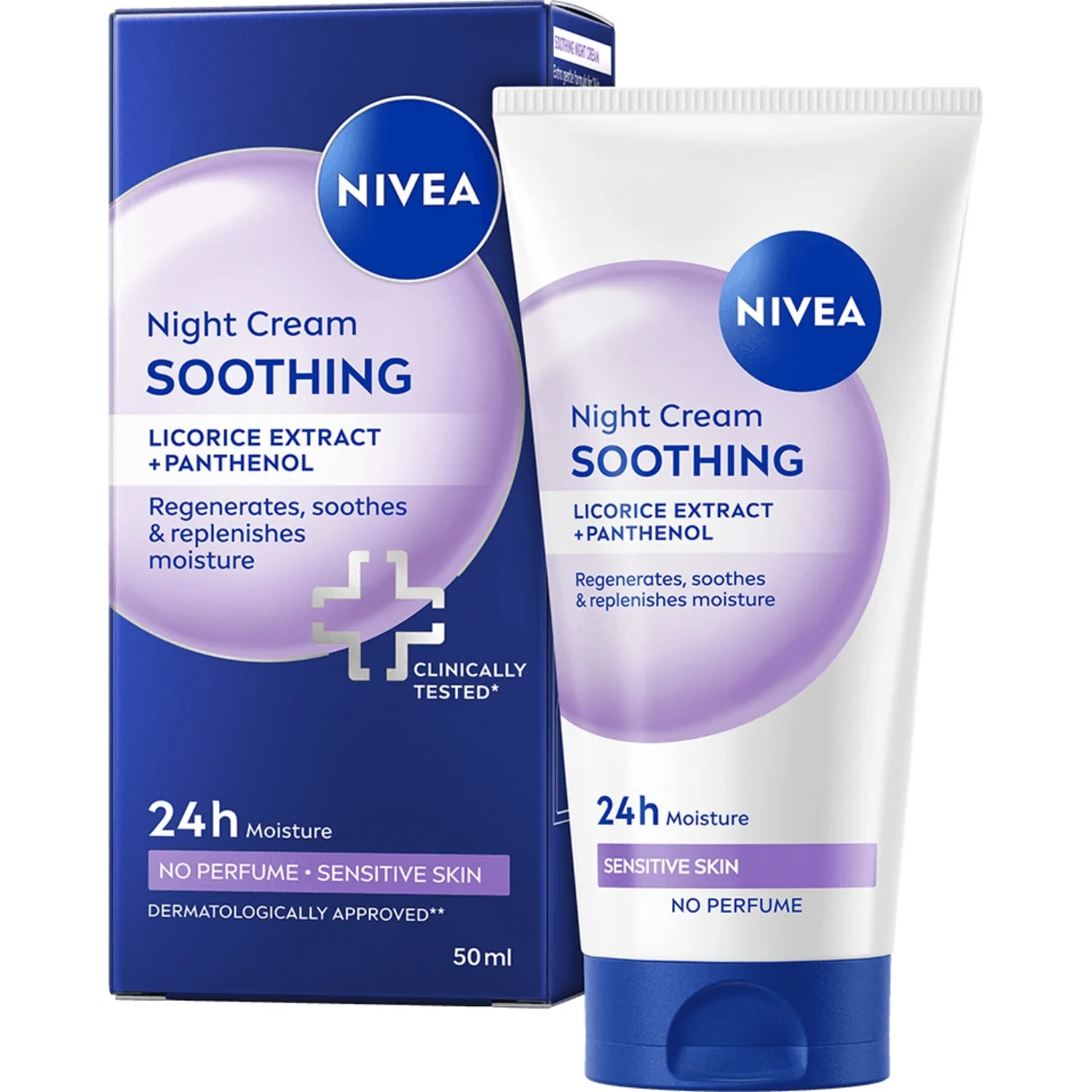 NIVEA Nattkräm Soothing Night Cream 50 ml