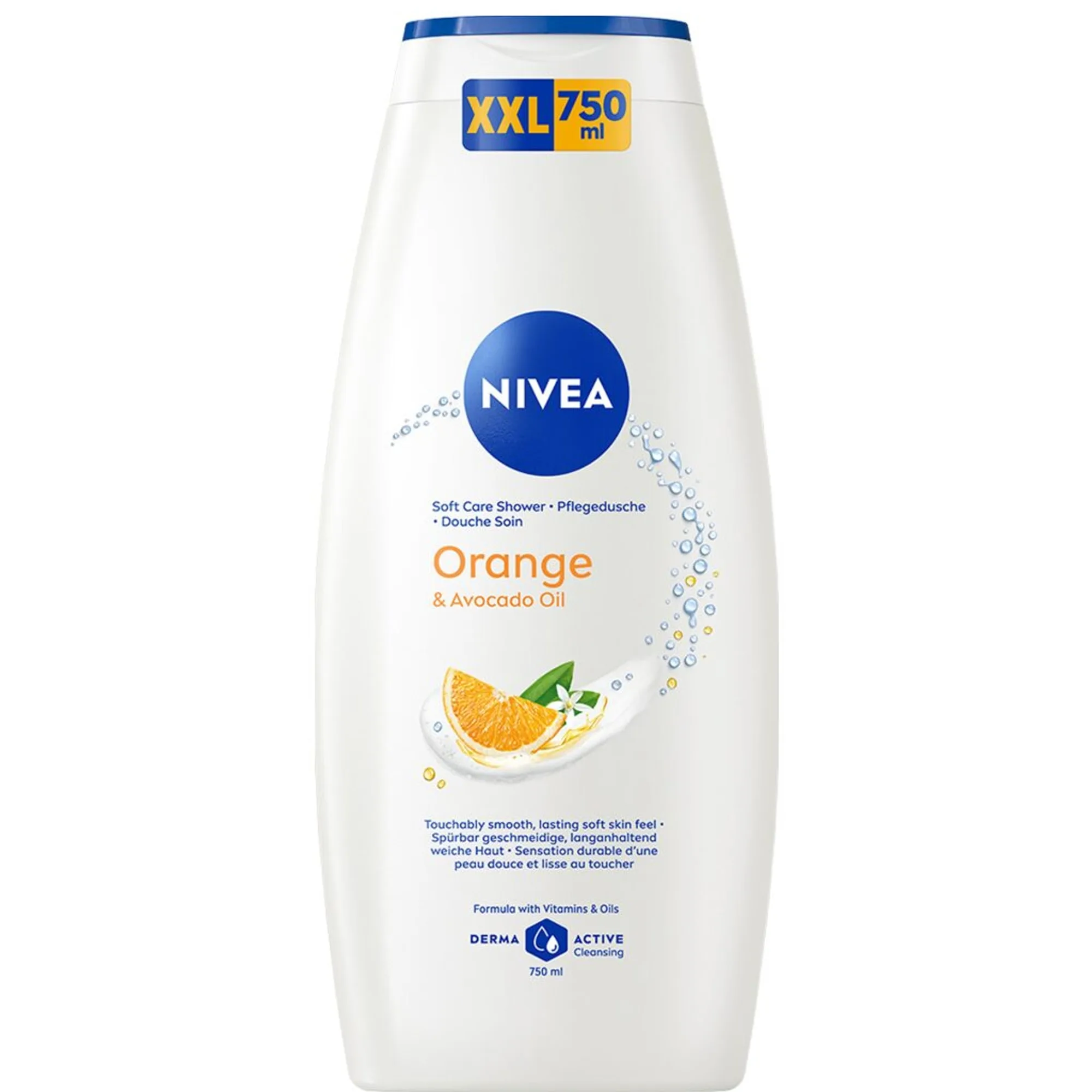 NIVEA Pflegedusche Orange & Avocado Oil Suihkugeeli