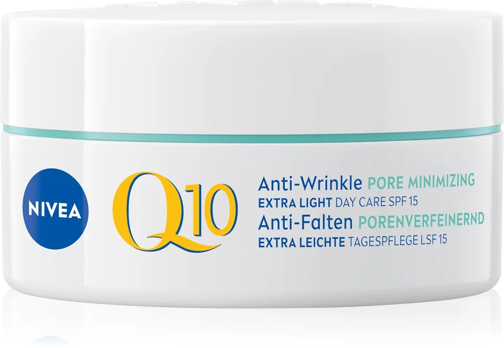 NIVEA Q10 Anti-Wrinkle Lätt dagkräm med effekt mot rynkor SPF 15 50 ml