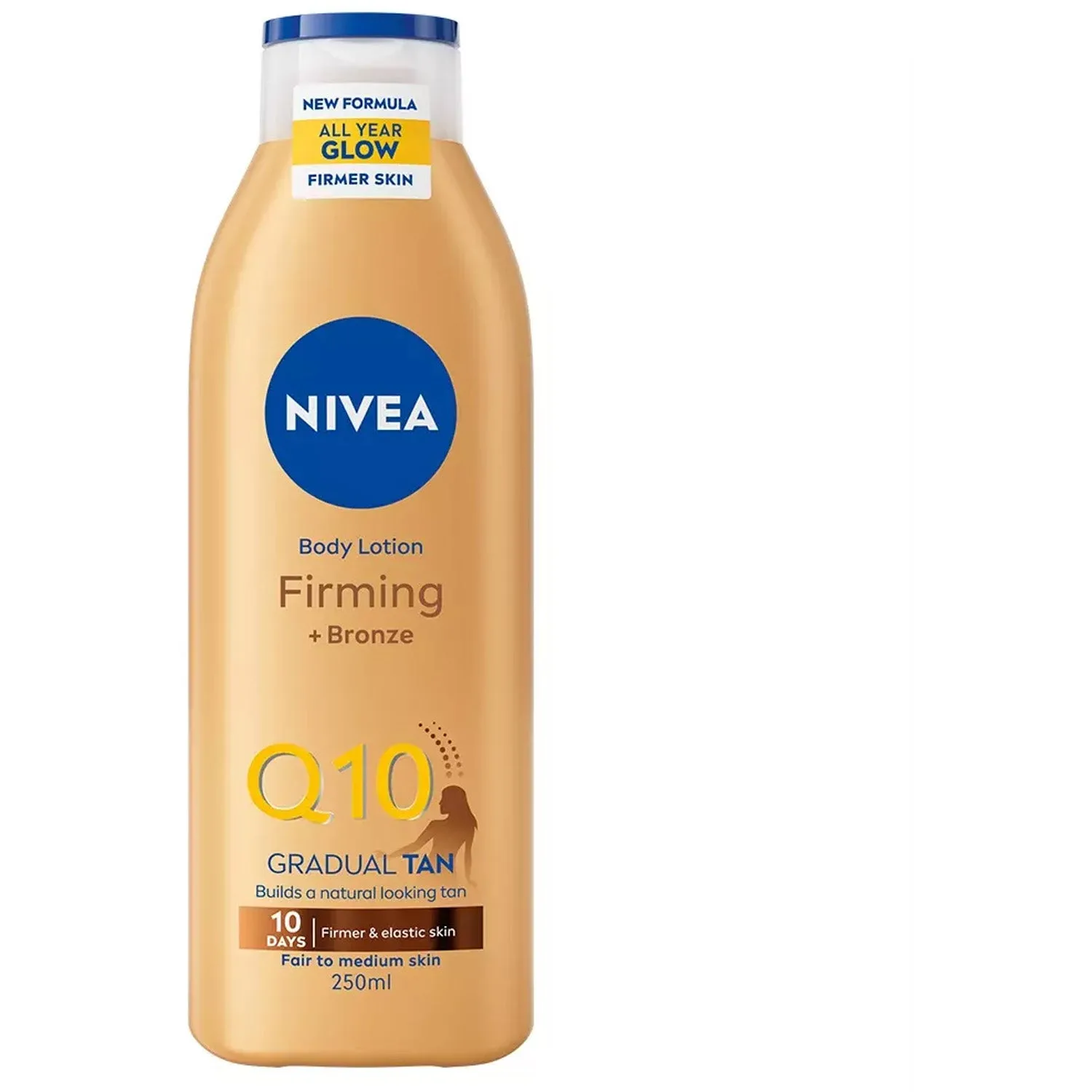 Nivea Q10 Gradual Tan Firming Body Lotion 250 ml