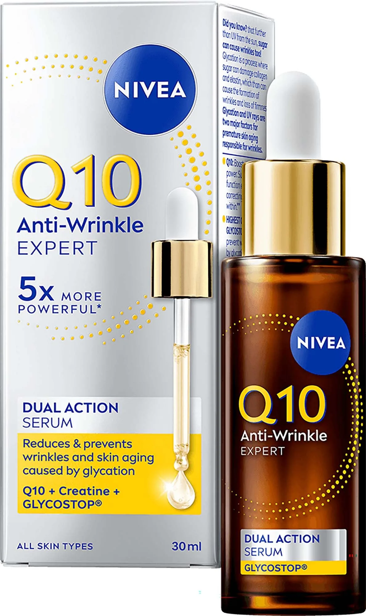 NIVEA Q10 Anti-Wrinkle Expert Dual Serum 30ml