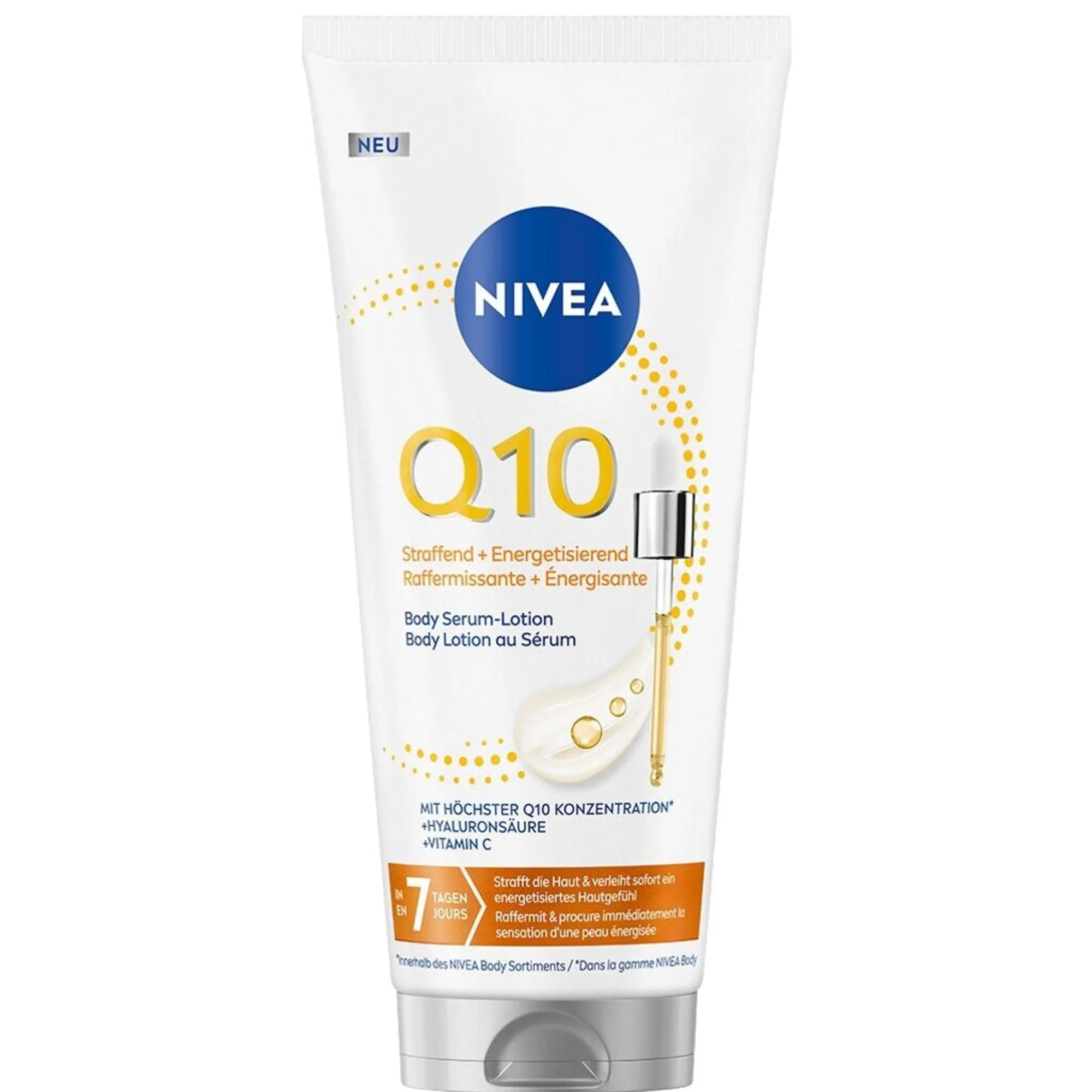 NIVEA Q10 uppstramande och energiboostande kroppsserum-lotion Kroppsserum
