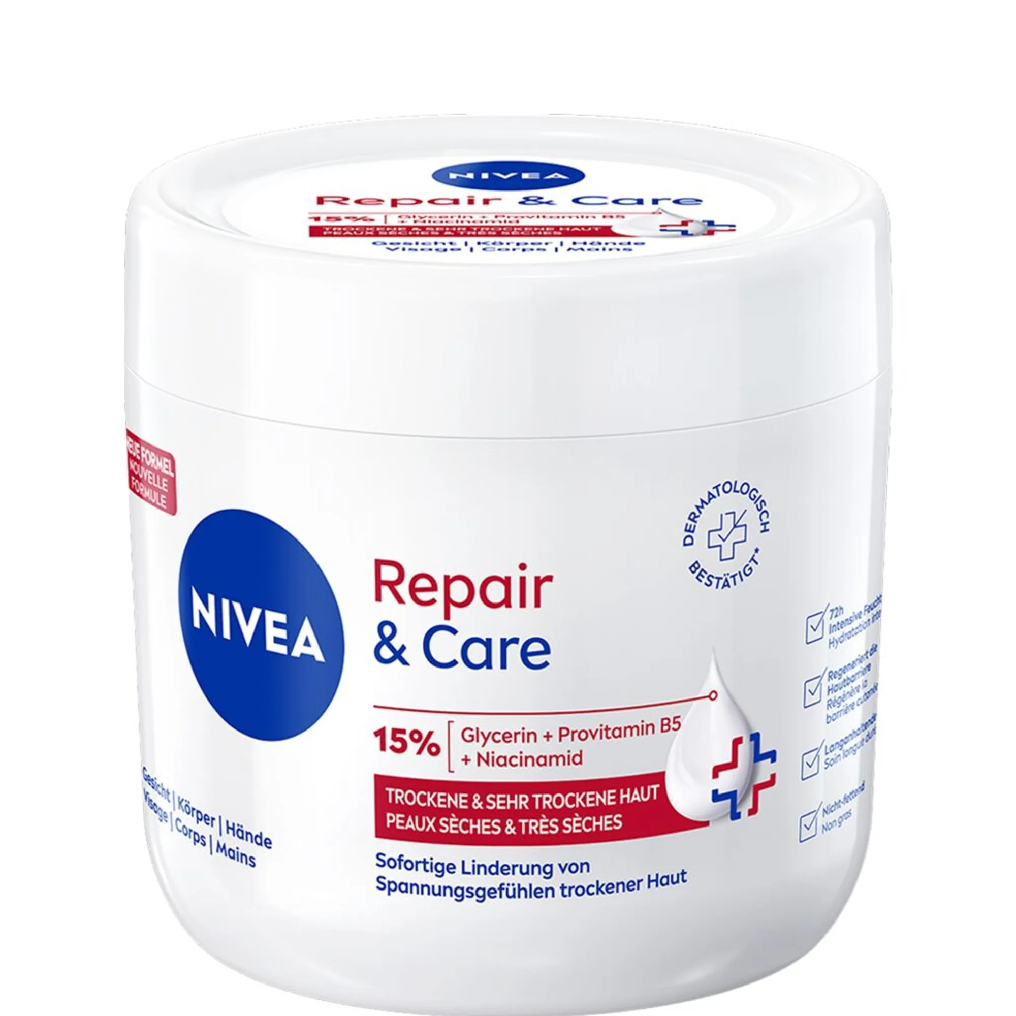 NIVEA Repair & care krämburk Intensiv vård Body cream
