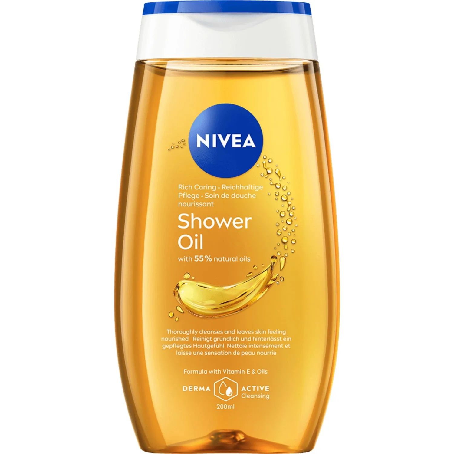 NIVEA Rich Caring Shower Oil 200 ml