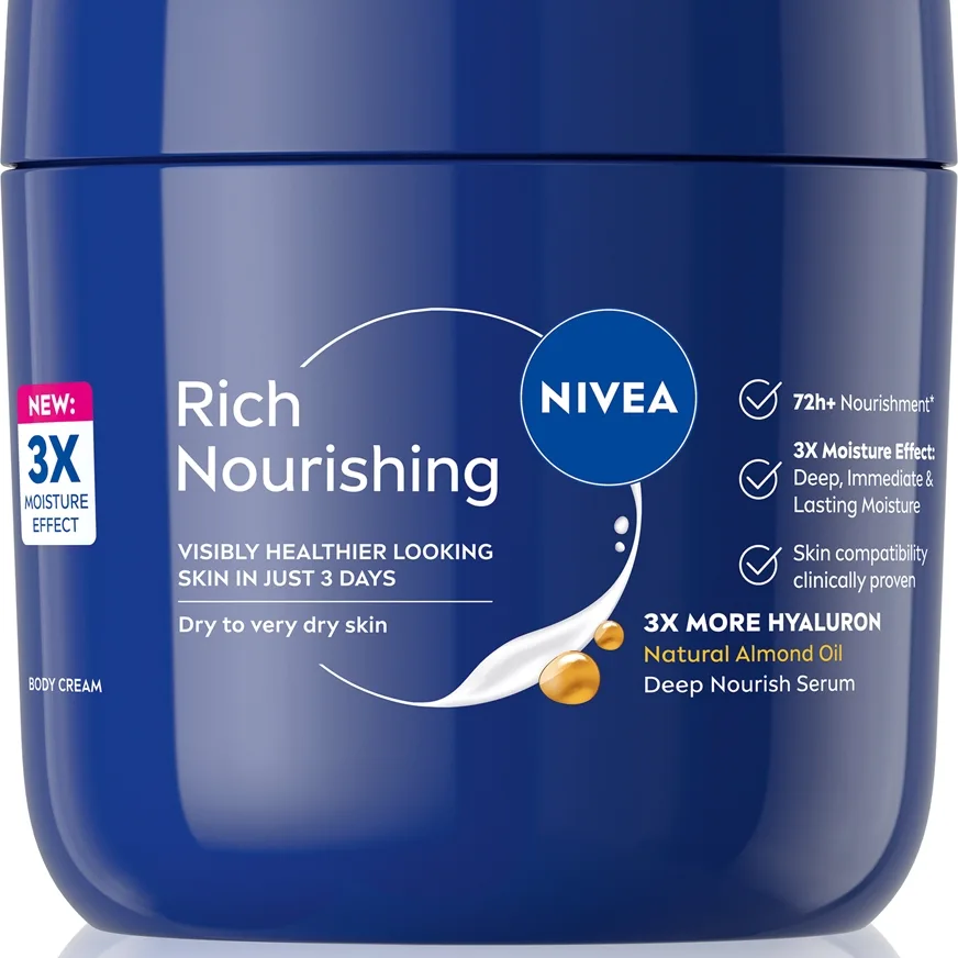 NIVEA Rich Nourishing nährende Körpercreme 400 ml