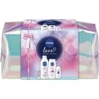 NIVEA Rose Touch Presentförpackning med närande och återfuktande effekt