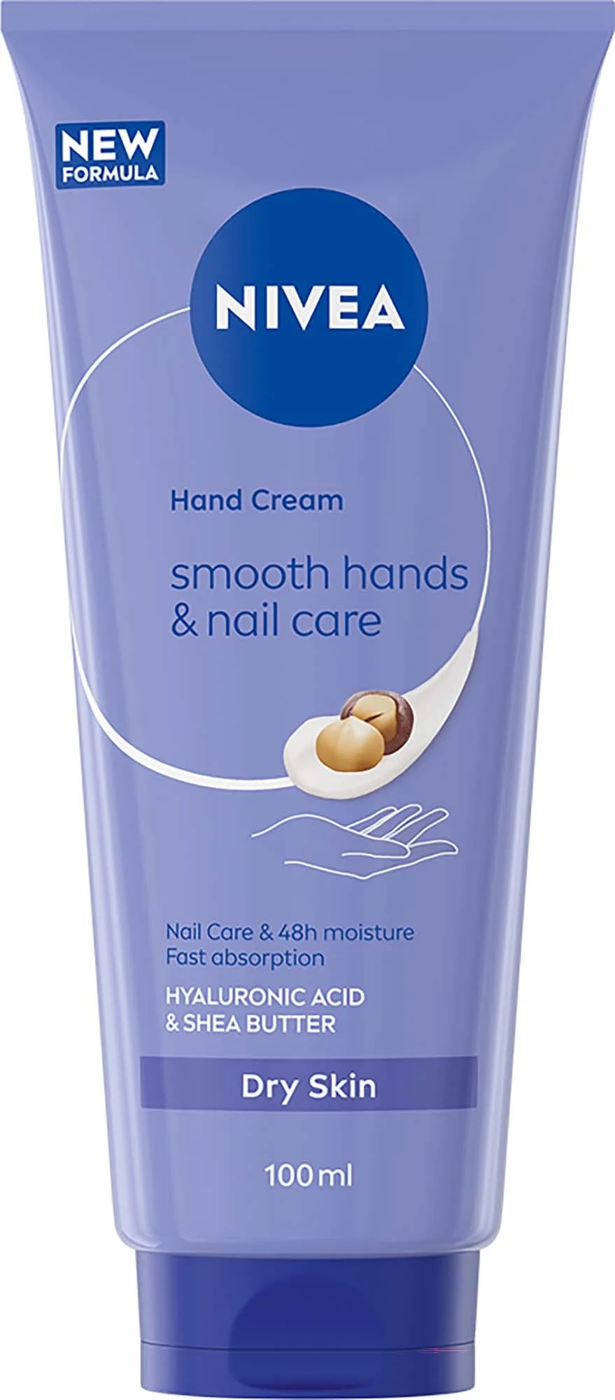 NIVEA Smooth Hands & Nail Care Hand Cream 100 ml