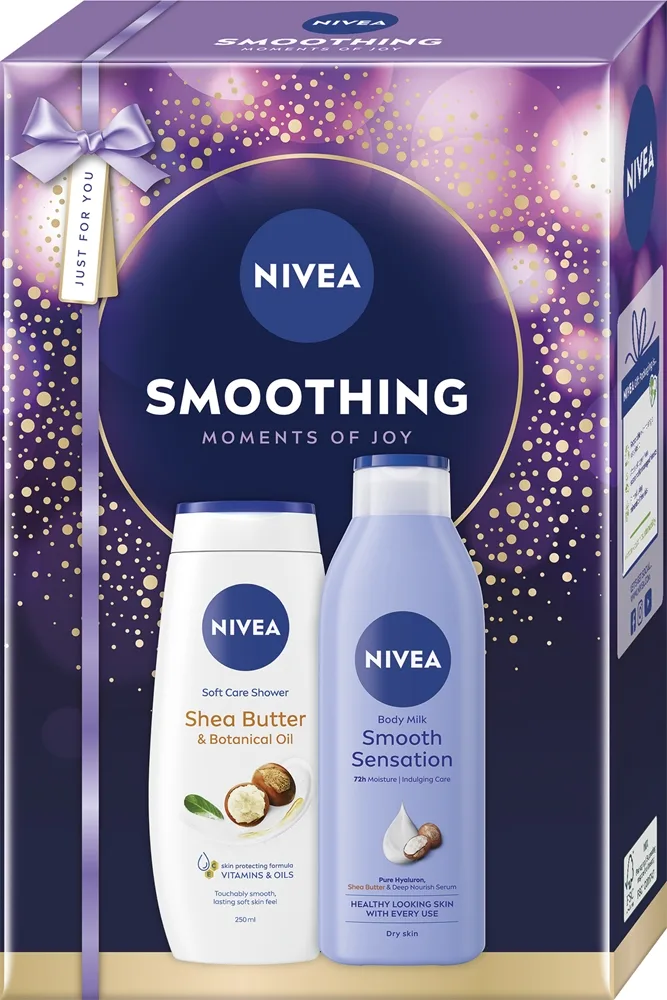 NIVEA Smoothing Moments of Joy Presentförpackning för kropp
