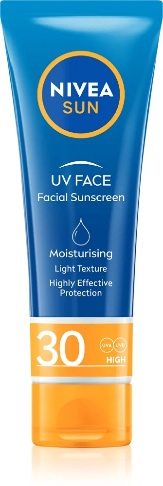 NIVEA SUN kosteuttava kasvovoide auringonottoon SPF 30 50 ml