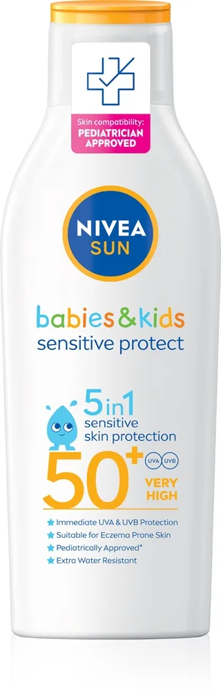 NIVEA SUN Kids Sol-lotion för barn SPF 50+ 200 ml