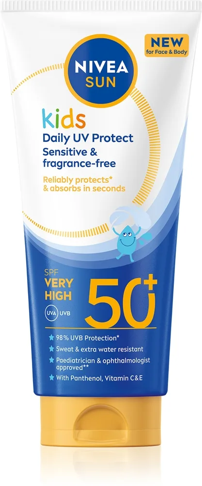 NIVEA SUN Kids Sun Body Lotion til børn SPF 50+ 100 ml
