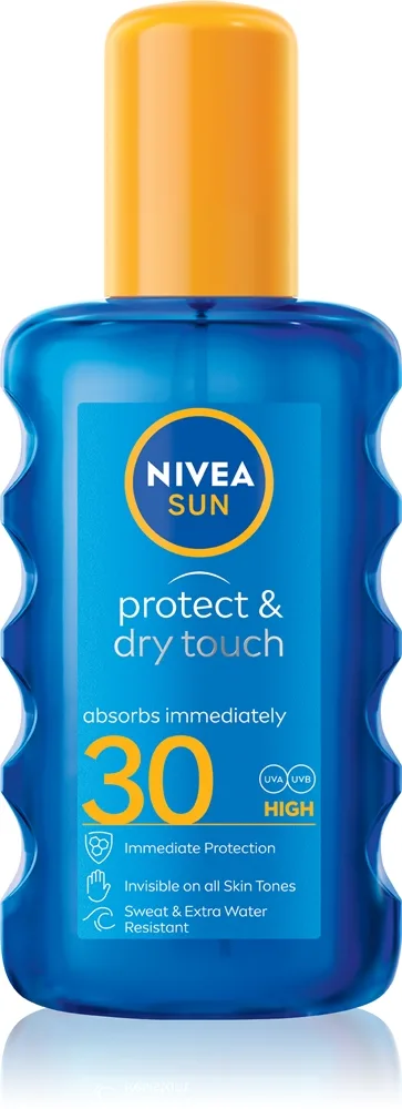 NIVEA SUN Protect & Dry Touch Invisible Sun Spray SPF 30 200 ml