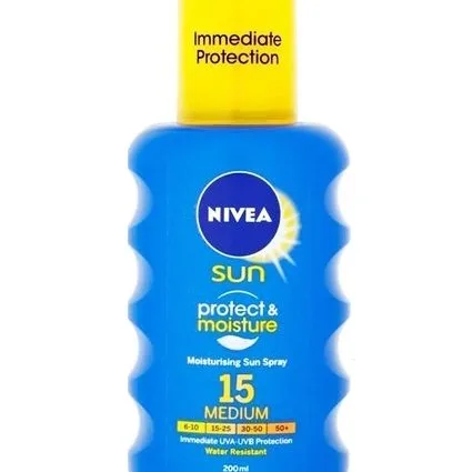 Nivea Sun Protect And Moisture SPF 15 Medium 200 ml