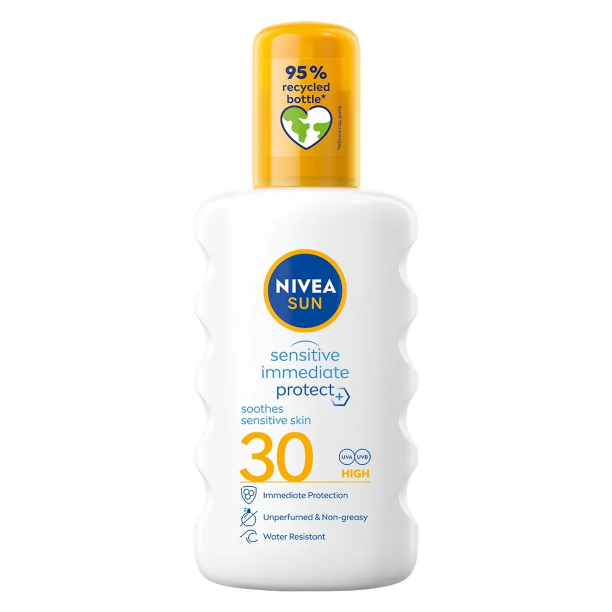 NIVEA SUN Sensitive Immediate Protect SPF30 Soothing Sun Spray 200 ml