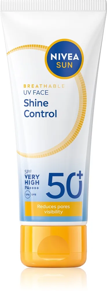 NIVEA SUN Shine Control Ansigtssolcreme SPF 50+ SPF 50+ 40 ml