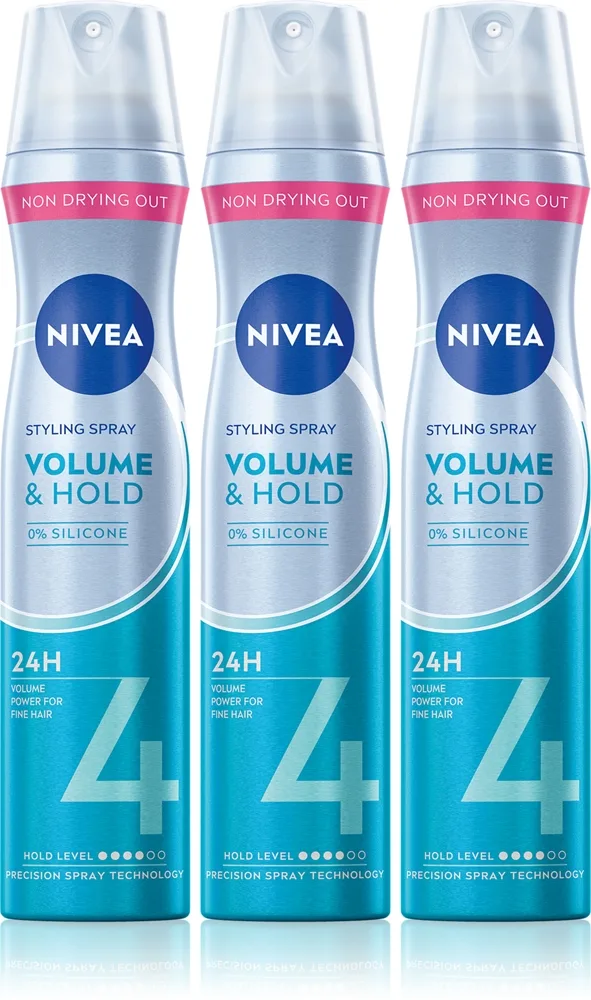 NIVEA Volume Care setti sileään muotoiluun ja volyymiin