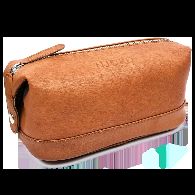 Njord Toilet Bag Gedeskind Cognac