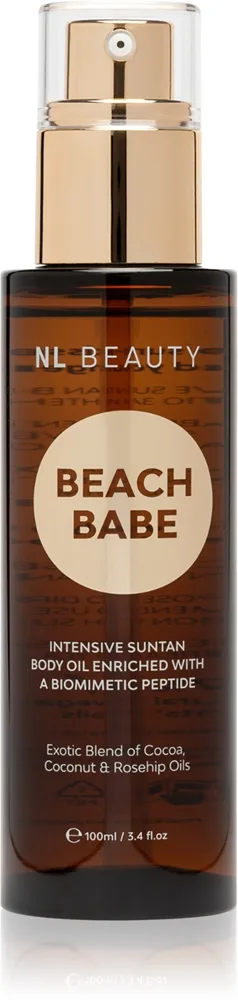 NL Beauty Beach Babe Kropsolie Til at fremskynde solbruningen 100 ml