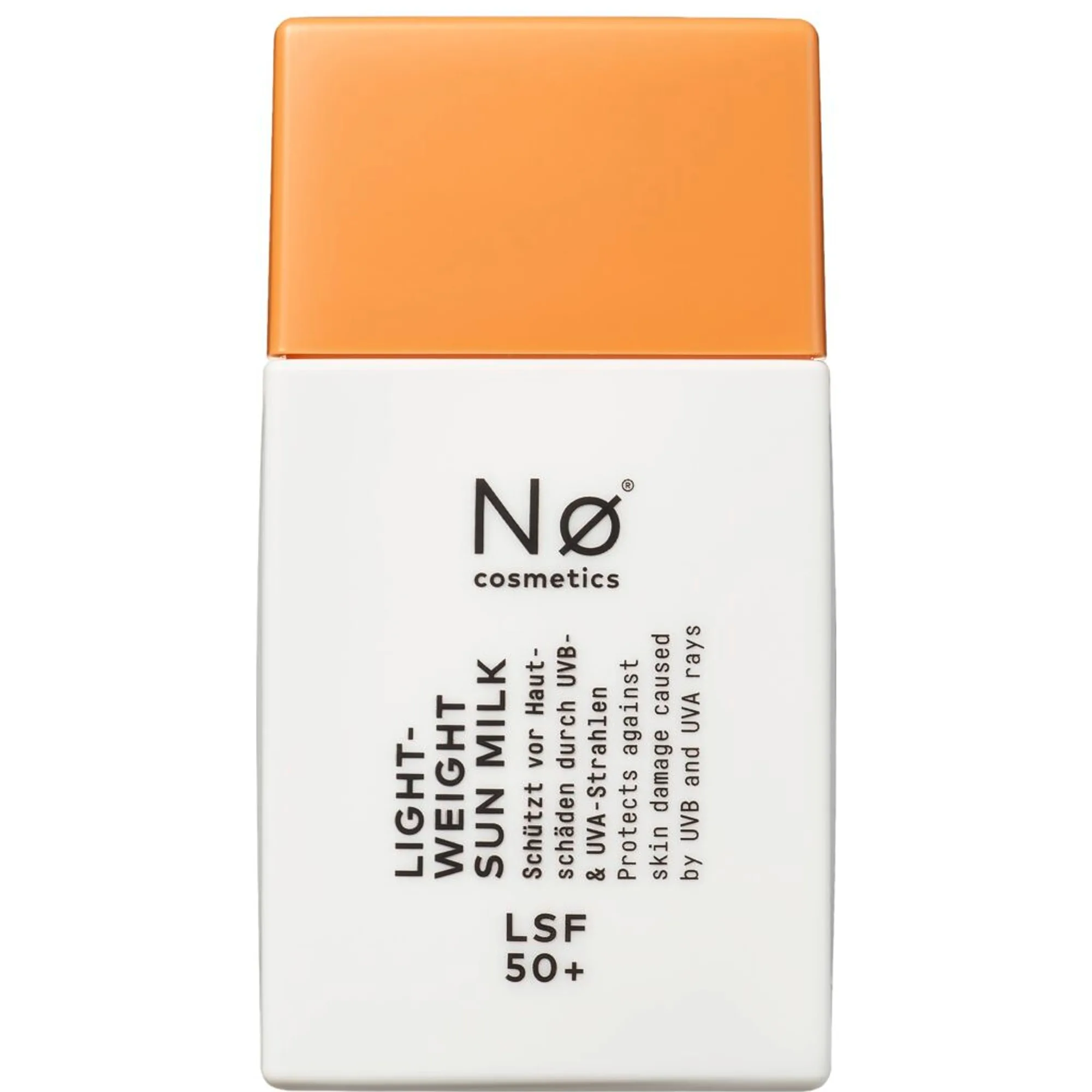 Nø Cosmetics protect tøday Light-Weight Sun Milk LSF 50+ Solcreme
