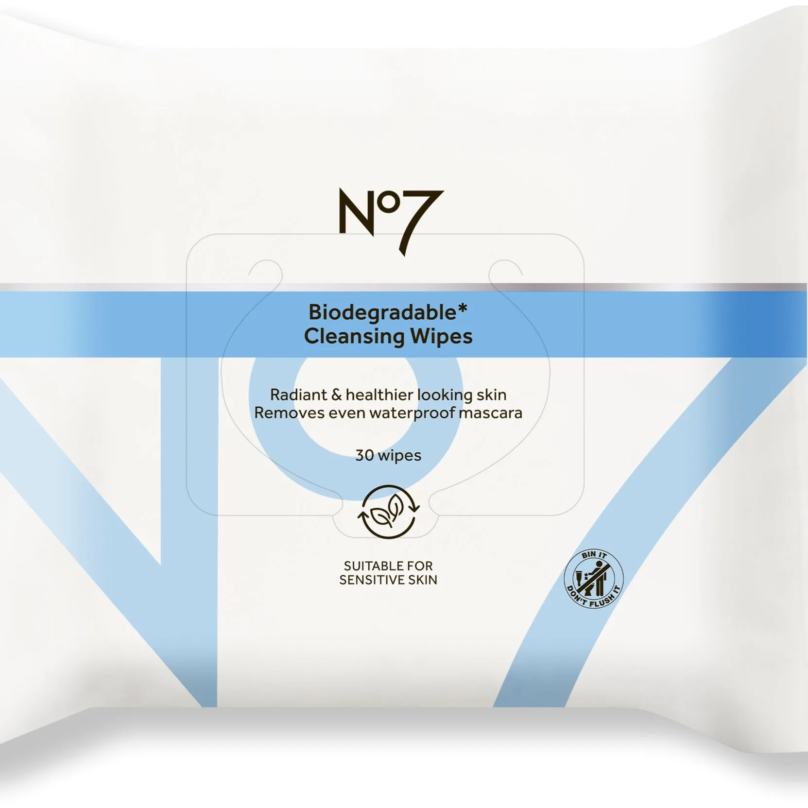 No7 Biodegradable Wipes 30 pcs - 30 ml