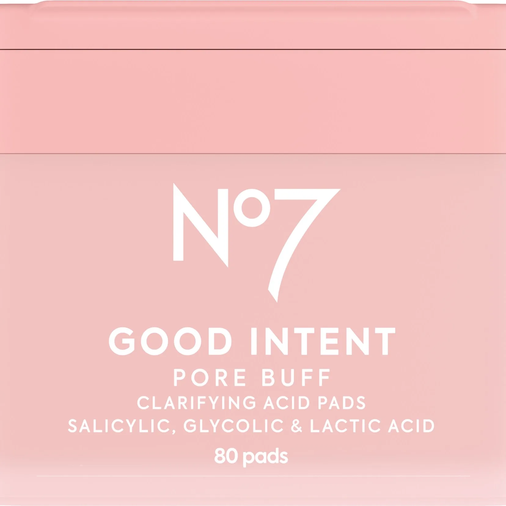 No7 Good Intent Pore Buff Clarifying Acid Pads