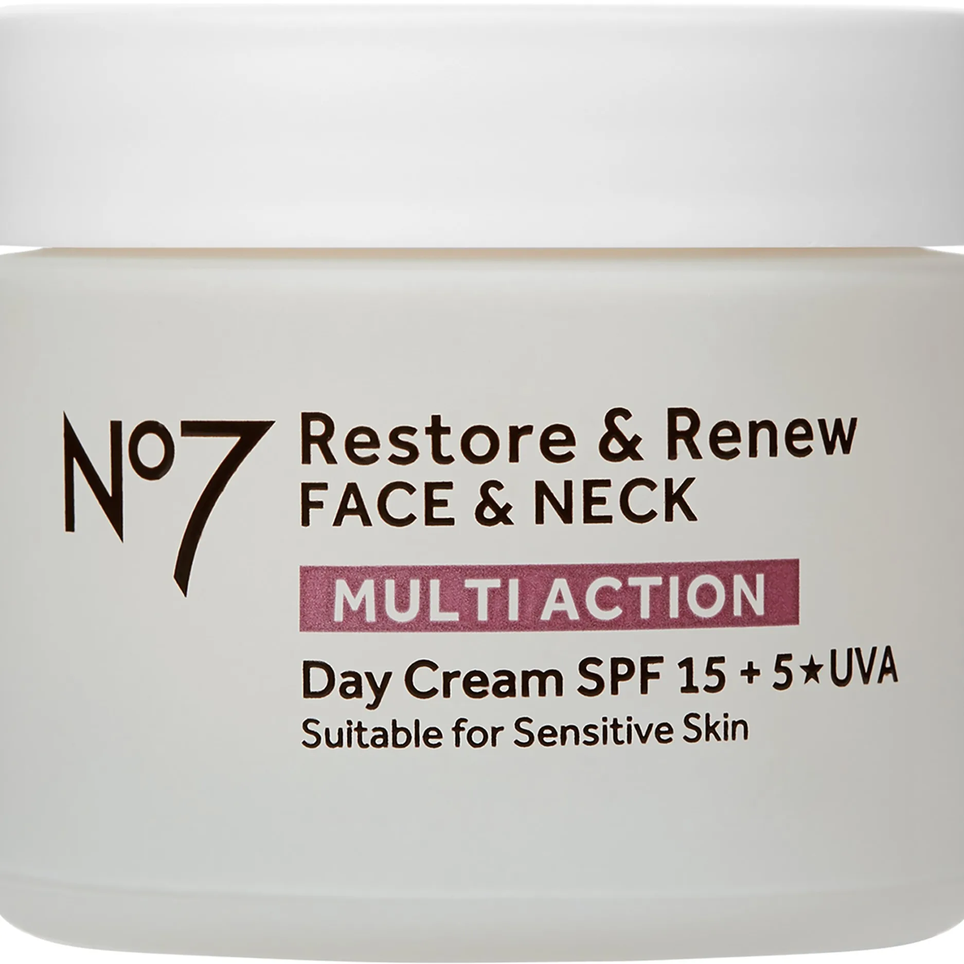 No7 Restore & Renew Multi Action Day Cream SPF15 Face & Neck SPF15 - 50 ml