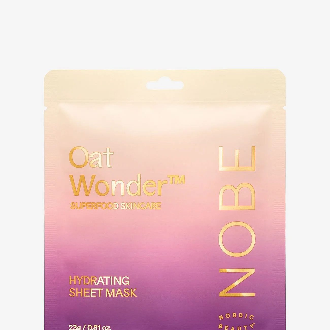 Nobe Oat Wonder Hydrating Sheet Mask 23g 1 kpl