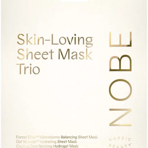 NOBE Skin-Loving Sheet Mask Trio