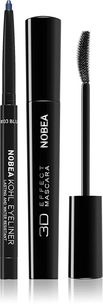NOBEA Day-to-Day Automatic Eyeliner & 3D Effect Mascara makeupkit för Kvinnor