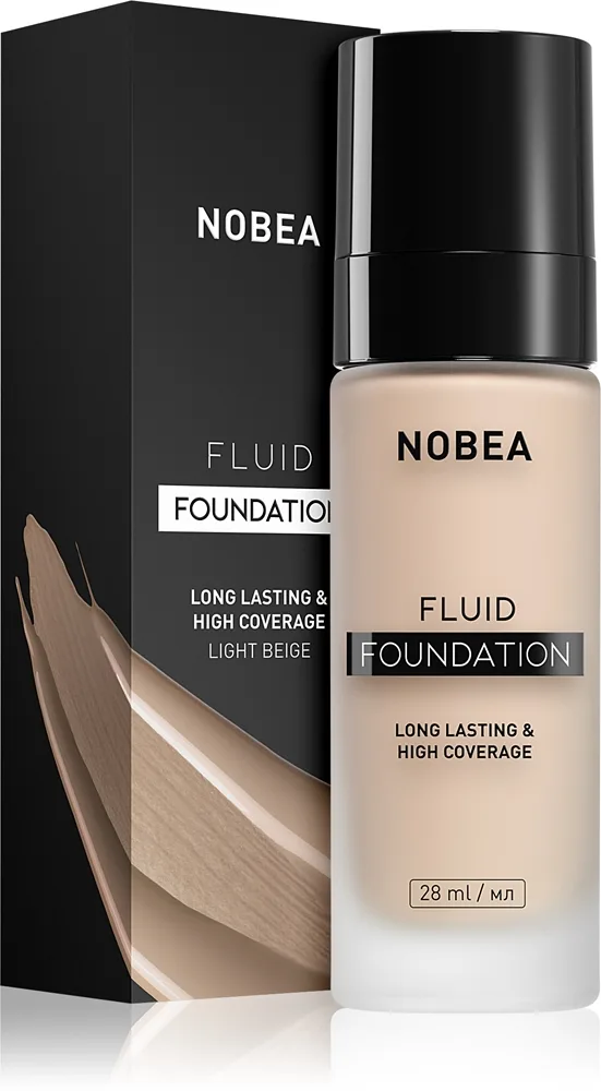 NOBEA Day-to-Day Fluid Foundation pitkäkestoinen meikkivoide sävy 05 Neutral beige 28 ml