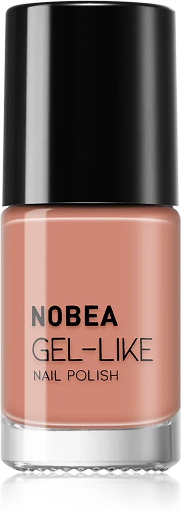 NOBEA Day-to-Day Gel-like Nail Polish Geleeffekt neglelak Skygge Almond milk #N14 6 ml