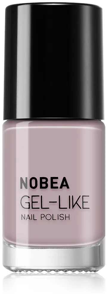 NOBEA Day-to-Day Gel-like Nail Polish Geleeffekt neglelak Skygge Beige nutmeg #N52 6 ml