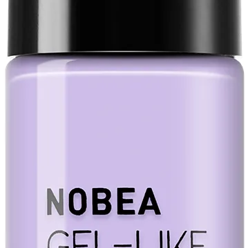 NOBEA Day-to-Day Gel-like Nail Polish geelimäinen kynsilakka sävy Blue violet #N61 6 ml