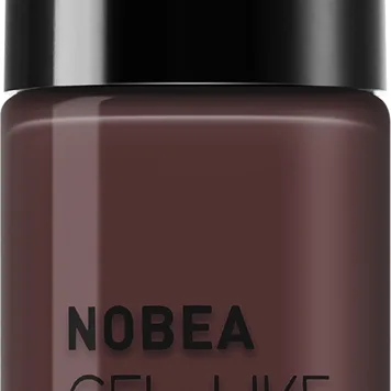 NOBEA Day-to-Day Gel-like Nail Polish geelimäinen kynsilakka sävy Chocolate Mocha 6 ml