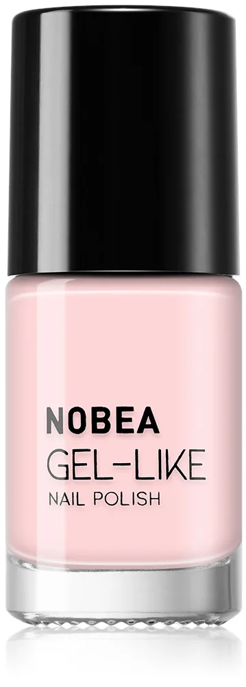 NOBEA Day-to-Day Gel-like Nail Polish Geleeffekt neglelak Skygge Mademoiselle nude #N48 6 ml
