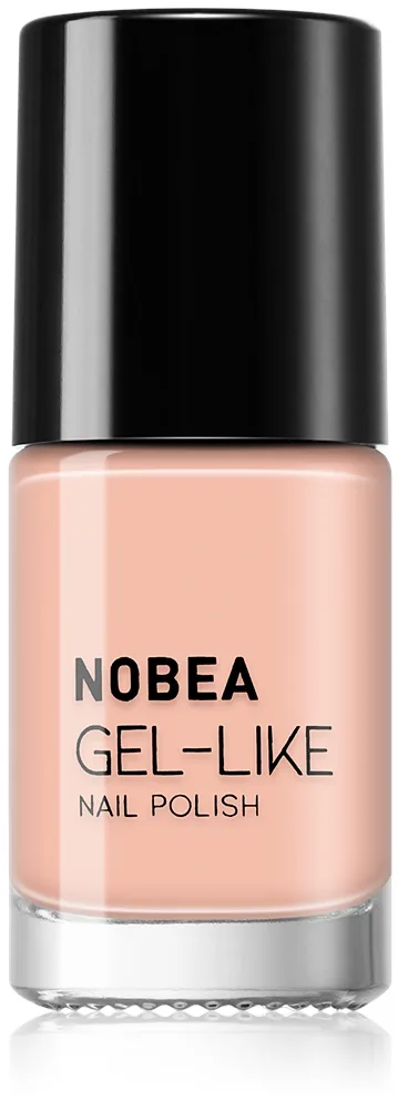 NOBEA Day-to-Day Gel-like Nail Polish Geleeffekt neglelak Skygge Moccasin #N60 6 ml