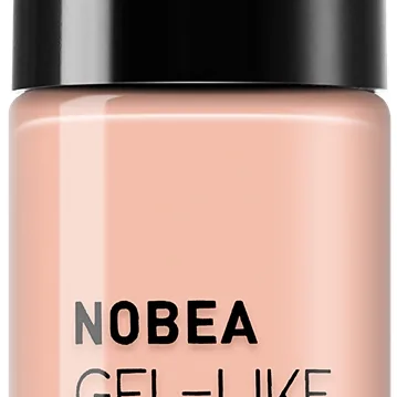 NOBEA Day-to-Day Gel-like Nail Polish geelimäinen kynsilakka sävy Moccasin #N60 6 ml