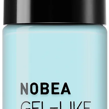 NOBEA Day-to-Day Gel-like Nail Polish geelimäinen kynsilakka sävy #N67 Sky blue summer 6 ml
