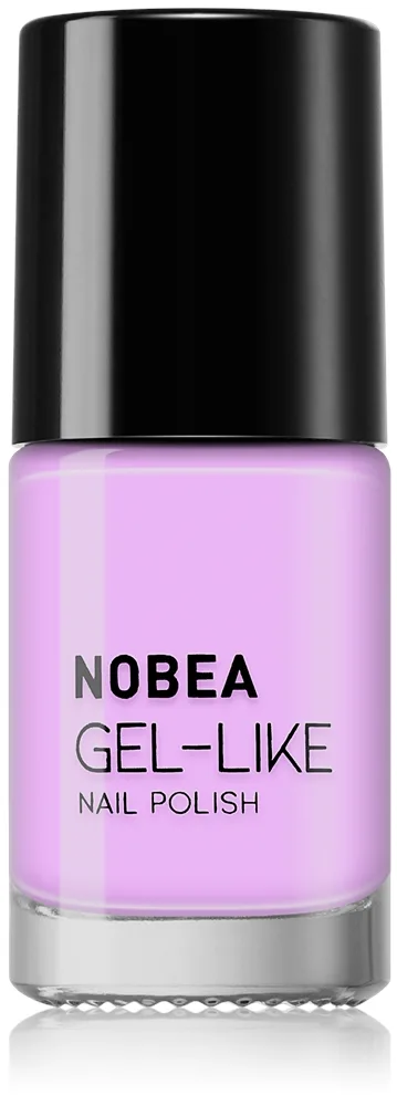 NOBEA Day-to-Day Gel-like Nail Polish Geleeffekt neglelak Skygge #N69 Sweet violet 6 ml