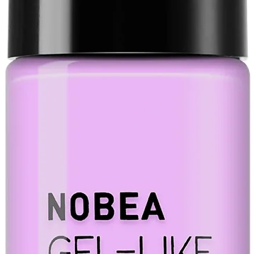 NOBEA Day-to-Day Gel-like Nail Polish geelimäinen kynsilakka sävy #N69 Sweet violet 6 ml