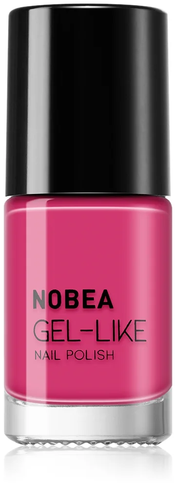 NOBEA Day-to-Day Gel-like Nail Polish Geleeffekt neglelak Skygge #N71 Pink blossom 6 ml