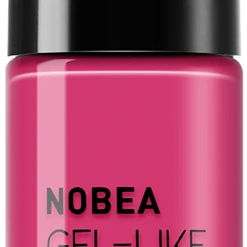 NOBEA Day-to-Day Gel-like Nail Polish geelimäinen kynsilakka sävy #N71 Pink blossom 6 ml