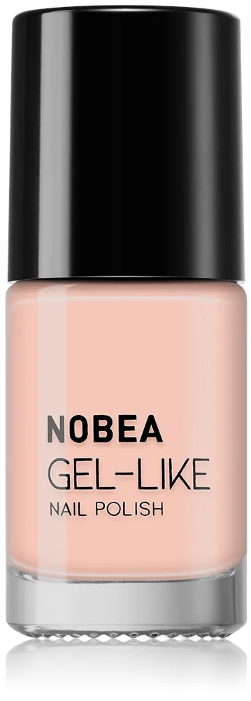 NOBEA Day-to-Day Gel-like Nail Polish Geleeffekt neglelak Skygge #N72 Nude beige 6 ml