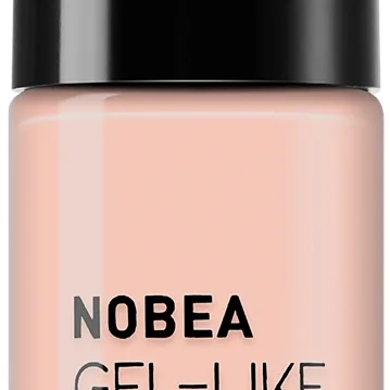 NOBEA Day-to-Day Gel-like Nail Polish geelimäinen kynsilakka sävy #N72 Nude beige 6 ml