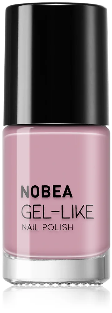 NOBEA Day-to-Day Gel-like Nail Polish Geleeffekt neglelak Skygge Old style pink #N50 6 ml